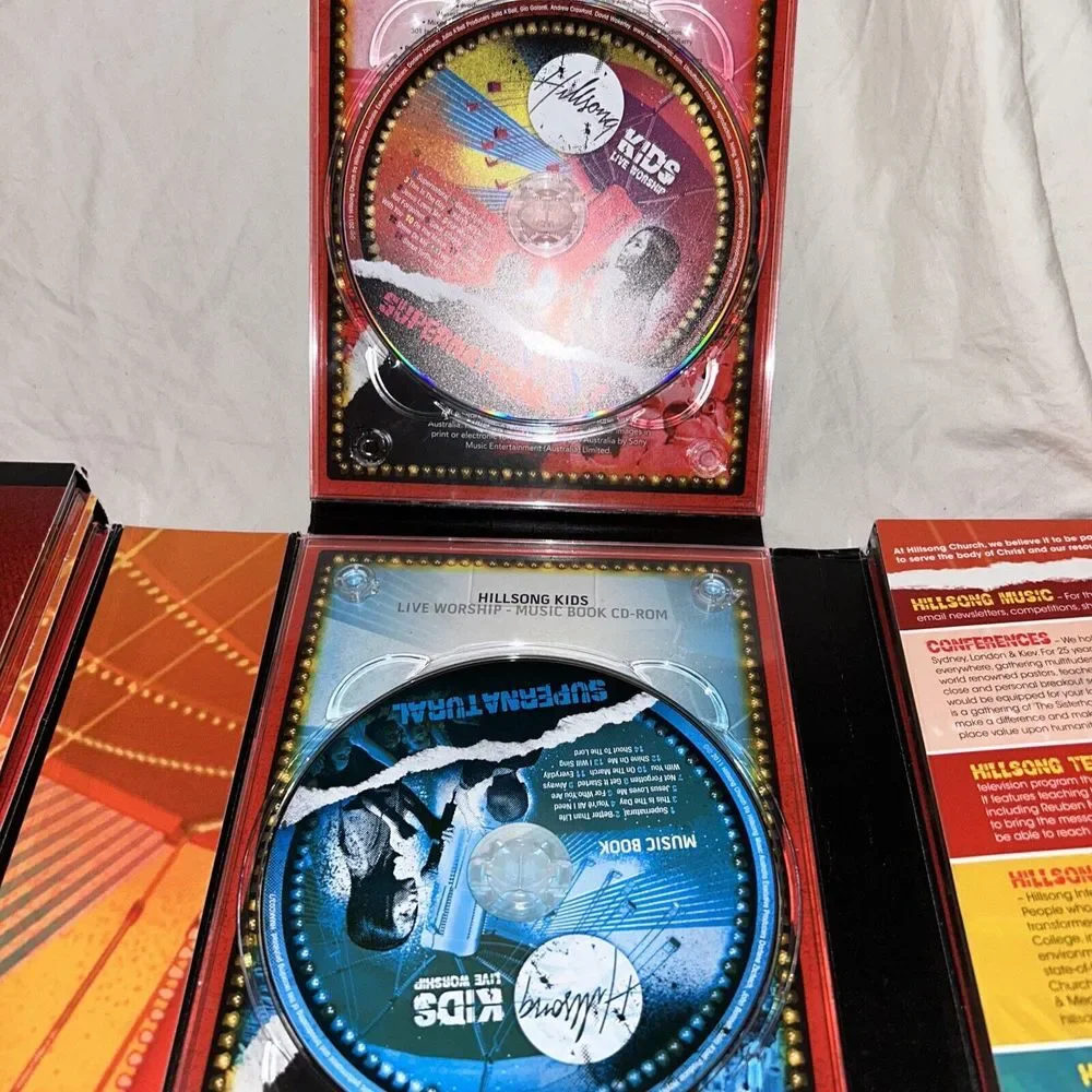 Hillsong Kids Big & Big Supernatural Childrens Ministry Worship‎ DVD Set A2
